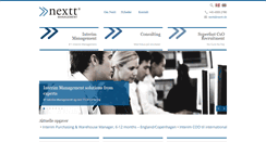 Desktop Screenshot of nextt.dk