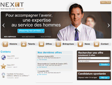 Tablet Screenshot of nextt.fr